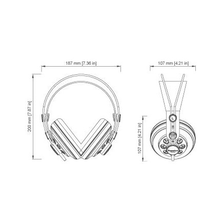 Superlux HD681-AIR Profesjonalne słuchawki monitorowe, półotwarte. Edycja nauszników z poduszkami.